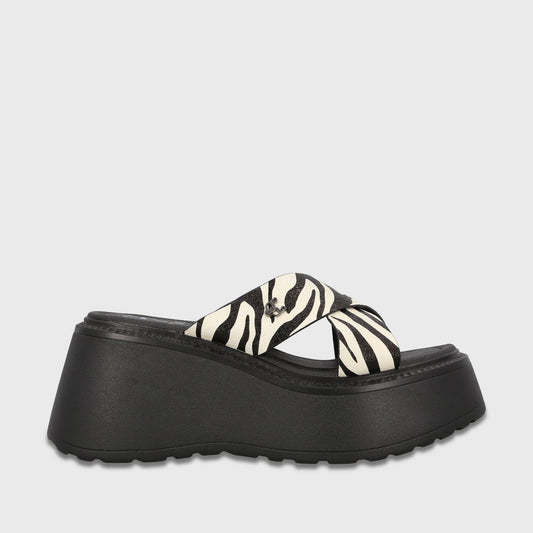 Sandalia Plataforma Animal Print Mujer Lola - Gotta Chile