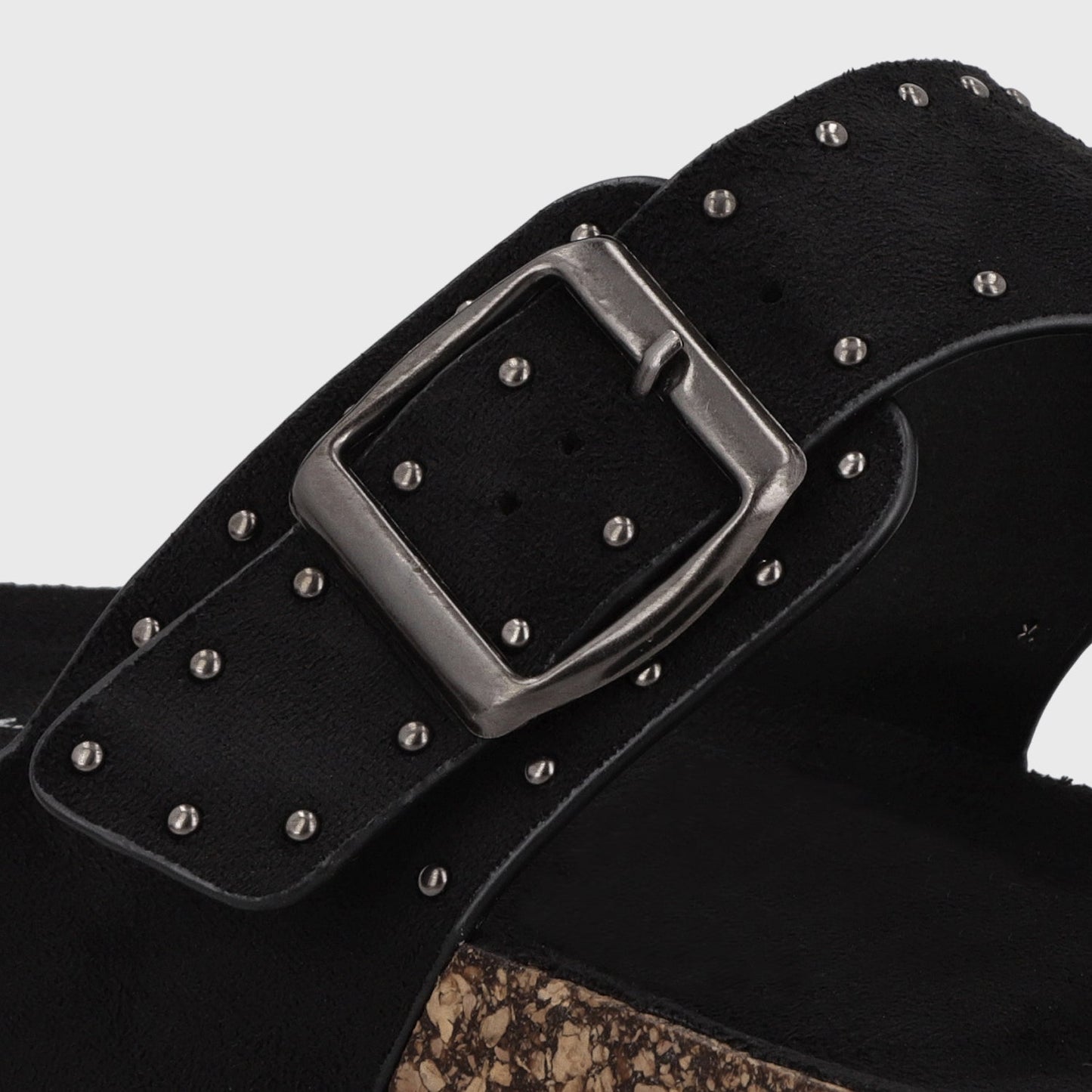 Sandalia Plataforma Negra Mujer 62090 - Gotta Chile