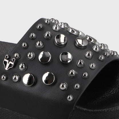 Sandalia Plataforma Negra Mujer 64020 - Gotta Chile