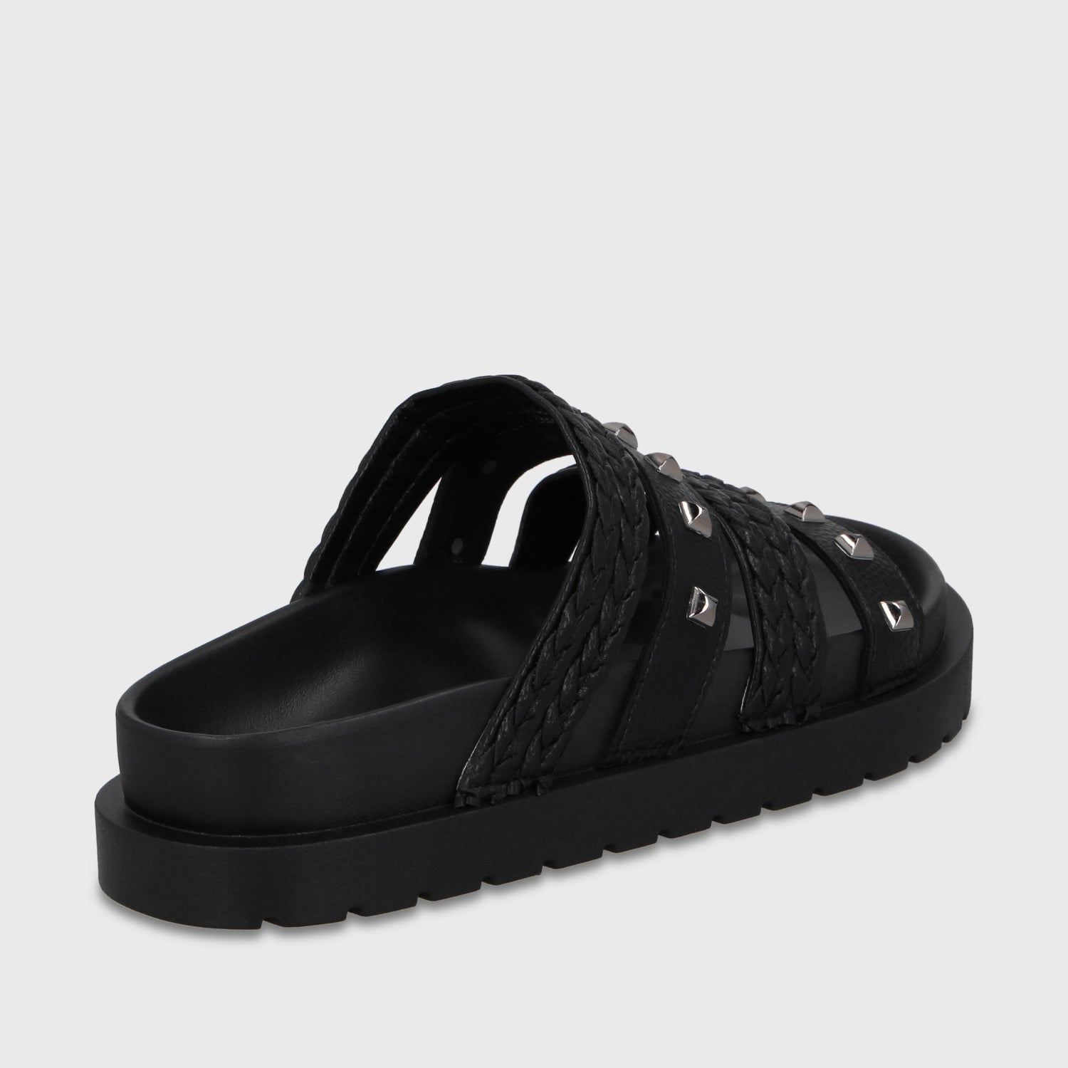 Sandalia Plataforma Negra Mujer 65960 - Gotta Chile