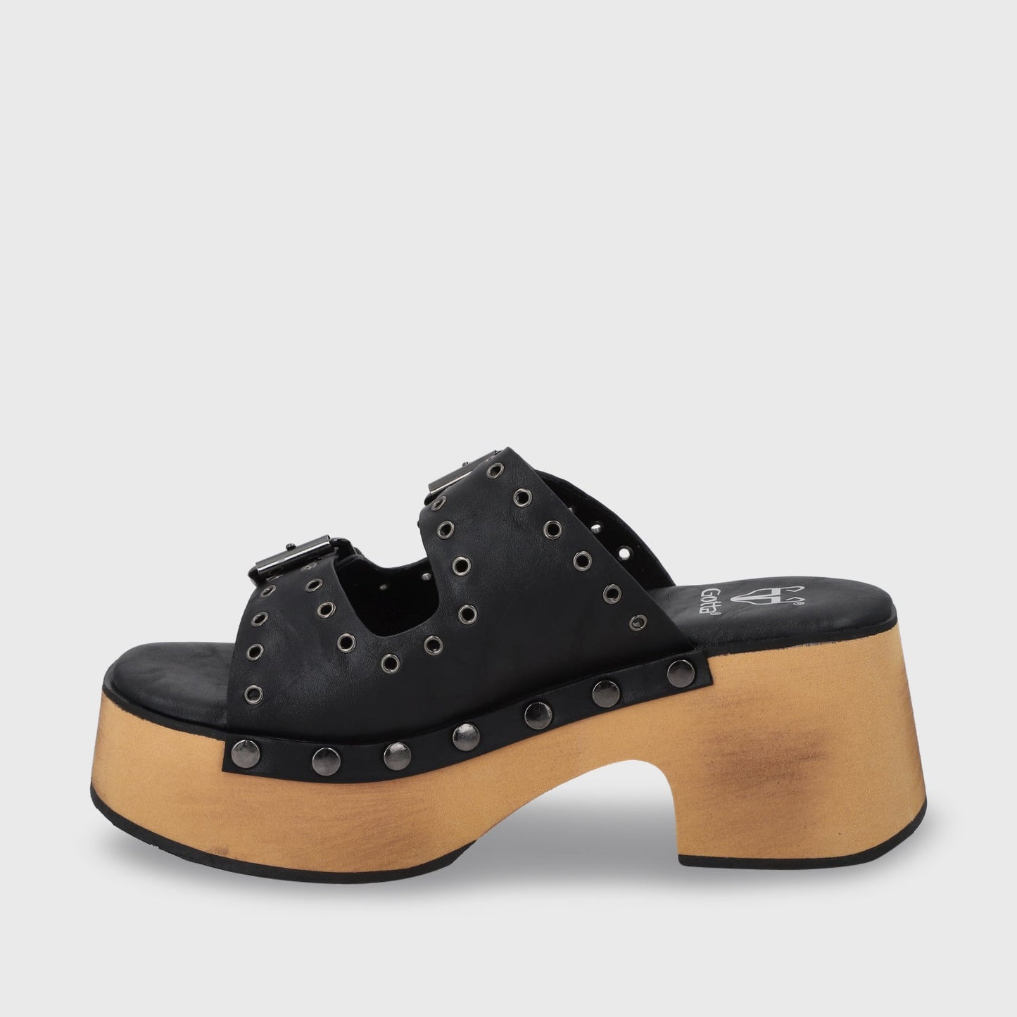 Sandalia Plataforma Negro Mujer 35266 - Gotta Chile