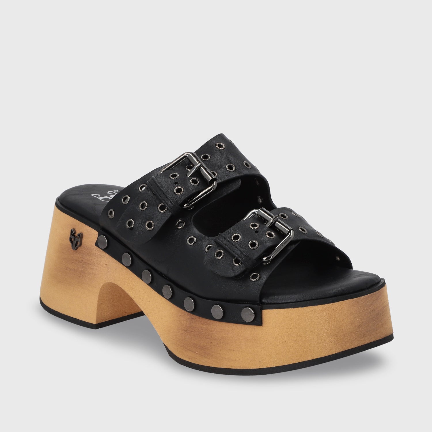 Sandalia Plataforma Negro Mujer 35266 - Gotta Chile