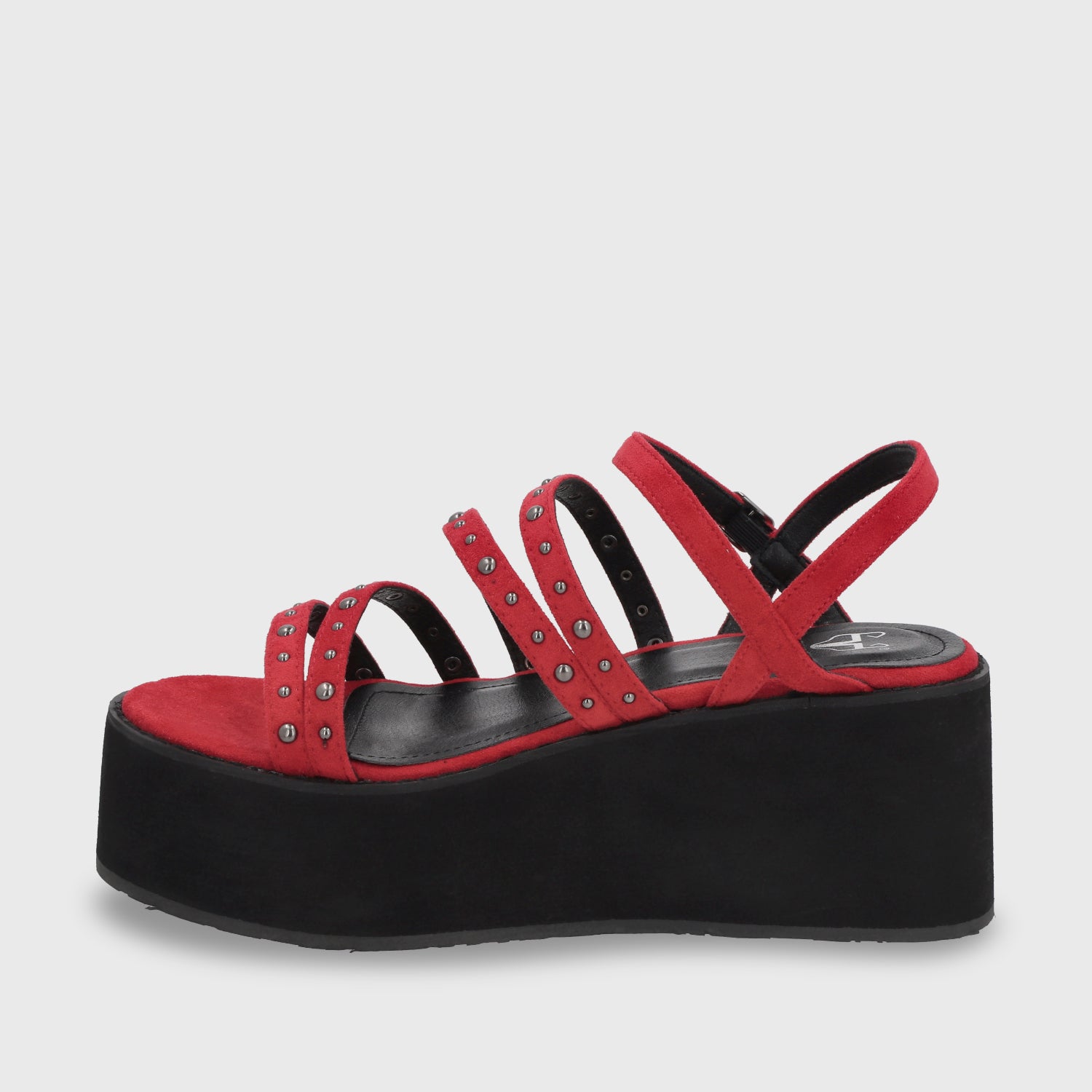 Sandalia Plataforma Roja Mujer 15629 - Gotta Chile
