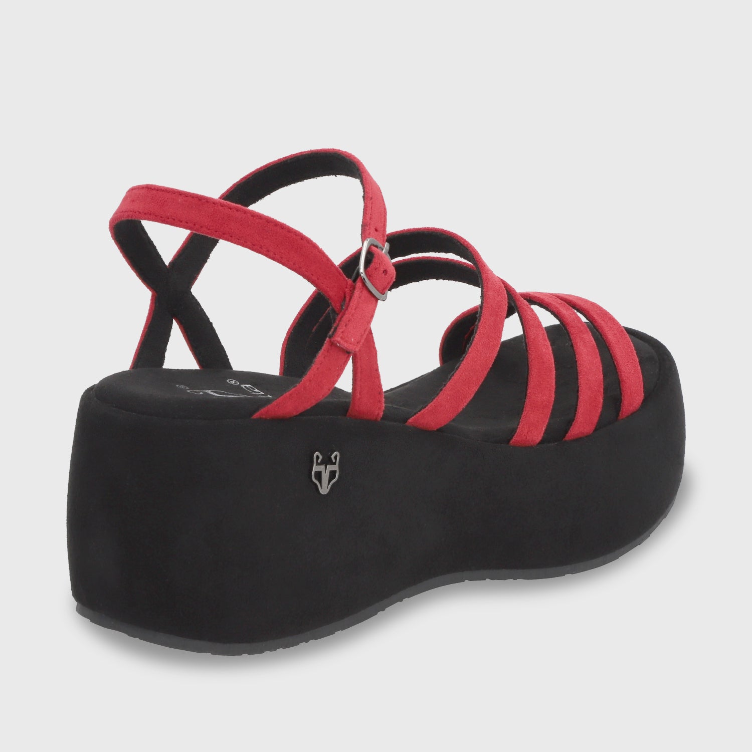 Sandalia Plataforma Roja Mujer 45822 - Gotta Chile