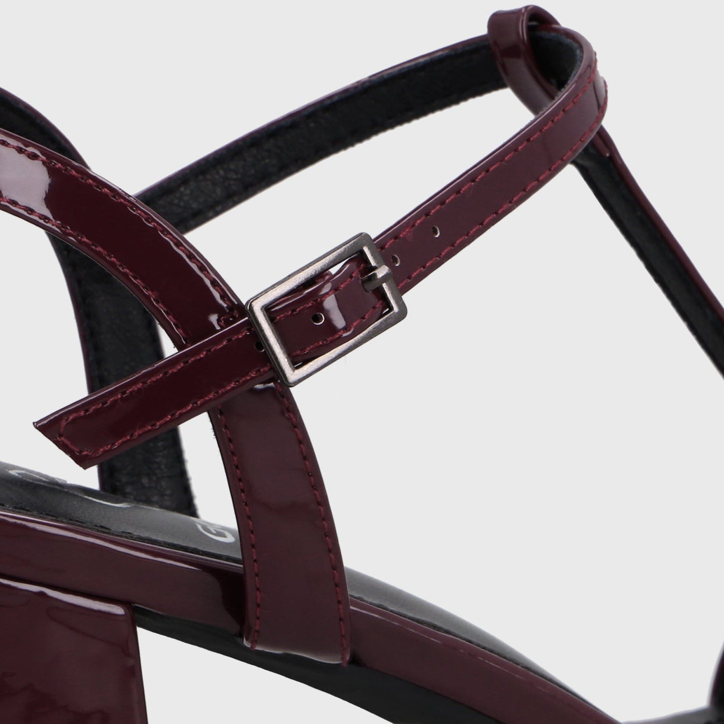 Sandalia Taco Burdeo Mujer 64031 - Gotta Chile