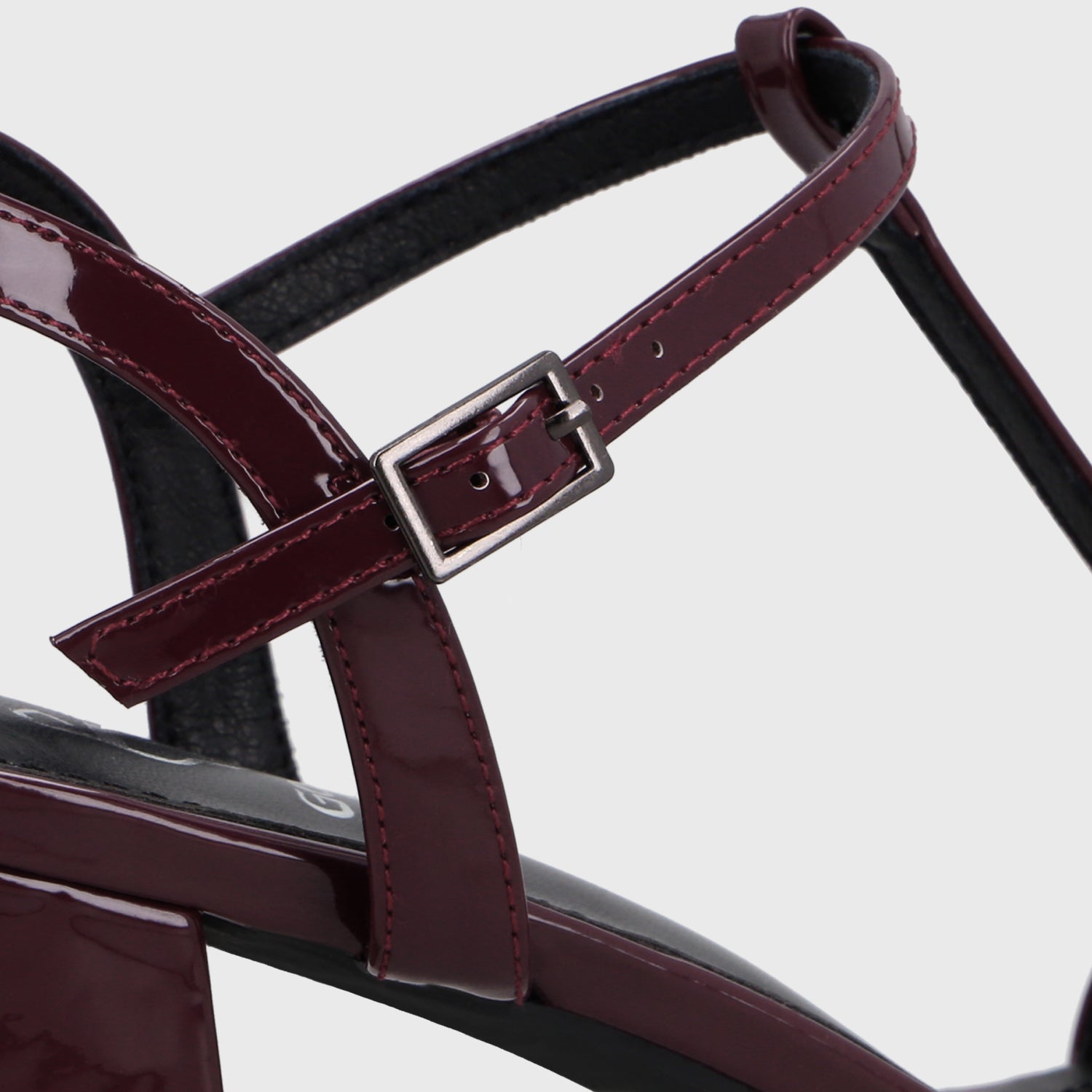 Sandalia Taco Burdeo Mujer 64031 - Gotta Chile