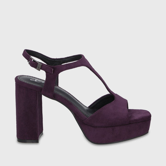 Sandalia Taco Burdeo Mujer 659100 - Gotta Chile