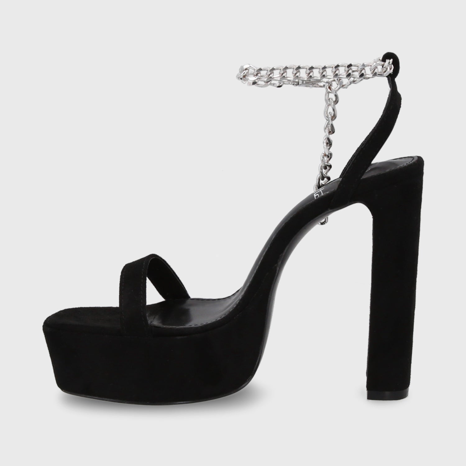 Sandalia Taco Negra Mujer 35101 - Gotta Chile