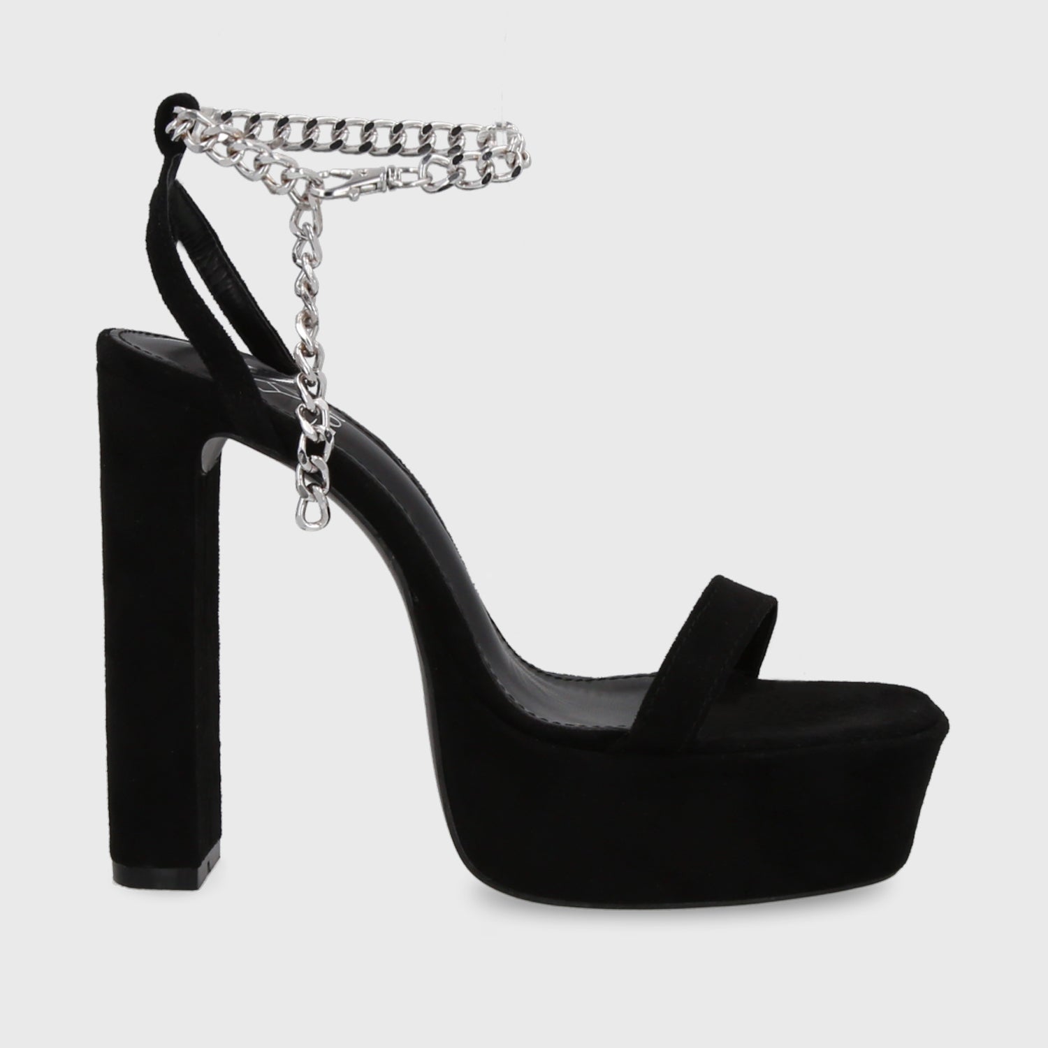 Sandalia Taco Negra Mujer 35101 - Gotta Chile
