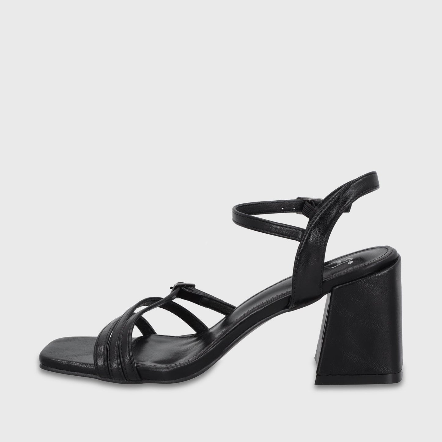 Sandalia Taco Negra Mujer 35134 - Gotta Chile