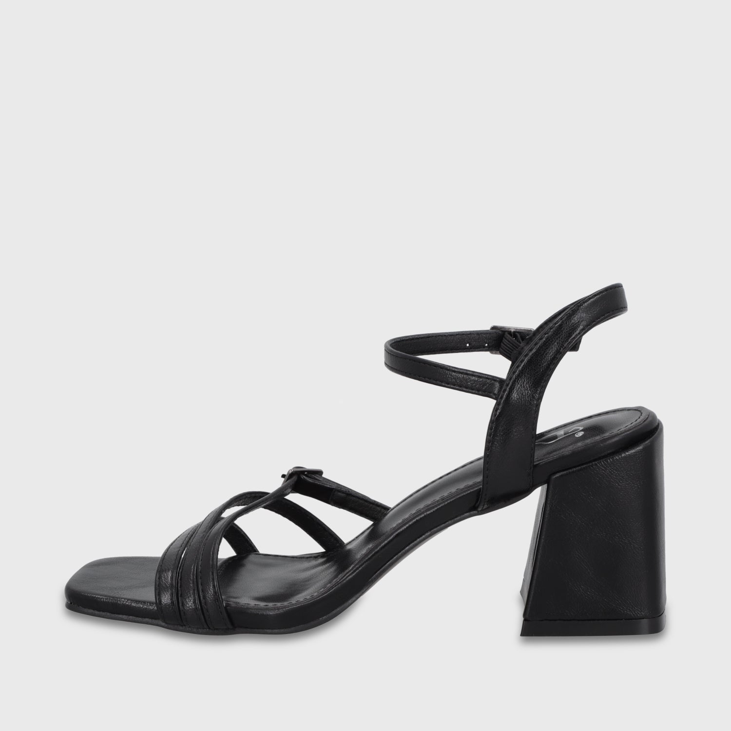 Sandalia Taco Negra Mujer 35134 - Gotta Chile