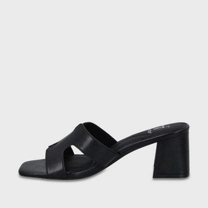 Sandalia Taco Negra Mujer 64030 - Gotta Chile