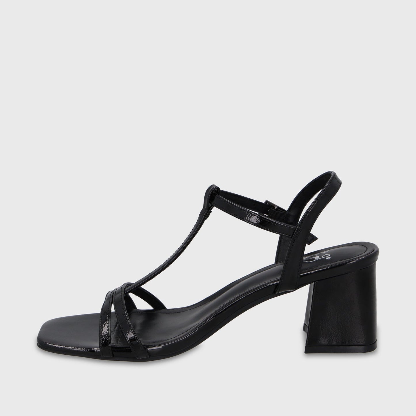 Sandalia Taco Negra Mujer 64031 - Gotta Chile