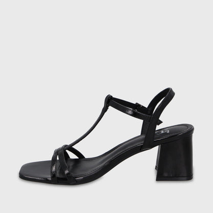 Sandalia Taco Negra Mujer 64031 - Gotta Chile