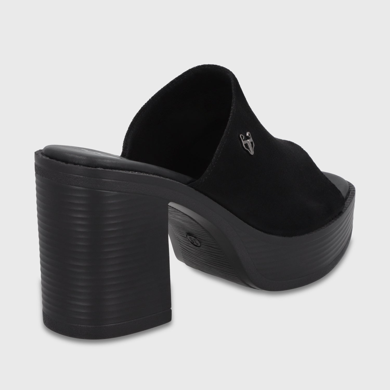 Sandalia Taco Negra Mujer 65920 - Gotta Chile