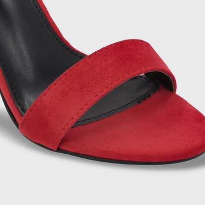 Sandalia Taco Roja Mujer 86123 - Gotta Chile
