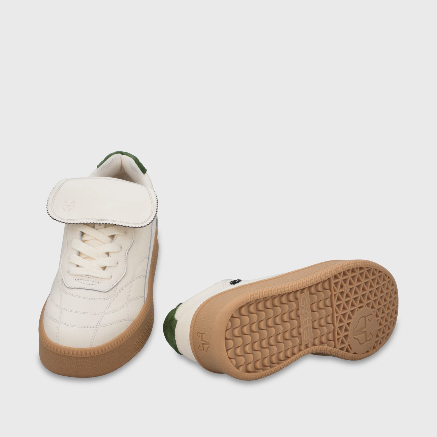 Zapatilla Plataforma Beige Mujer 67311 - Gotta Chile