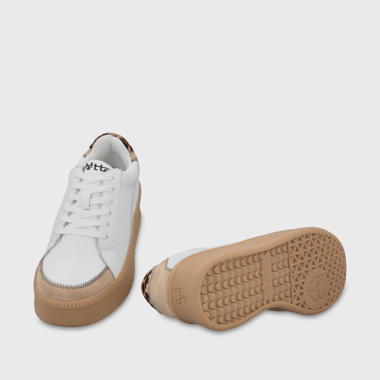 Zapatilla Plataforma Blanca Mujer 67310 - Gotta Chile