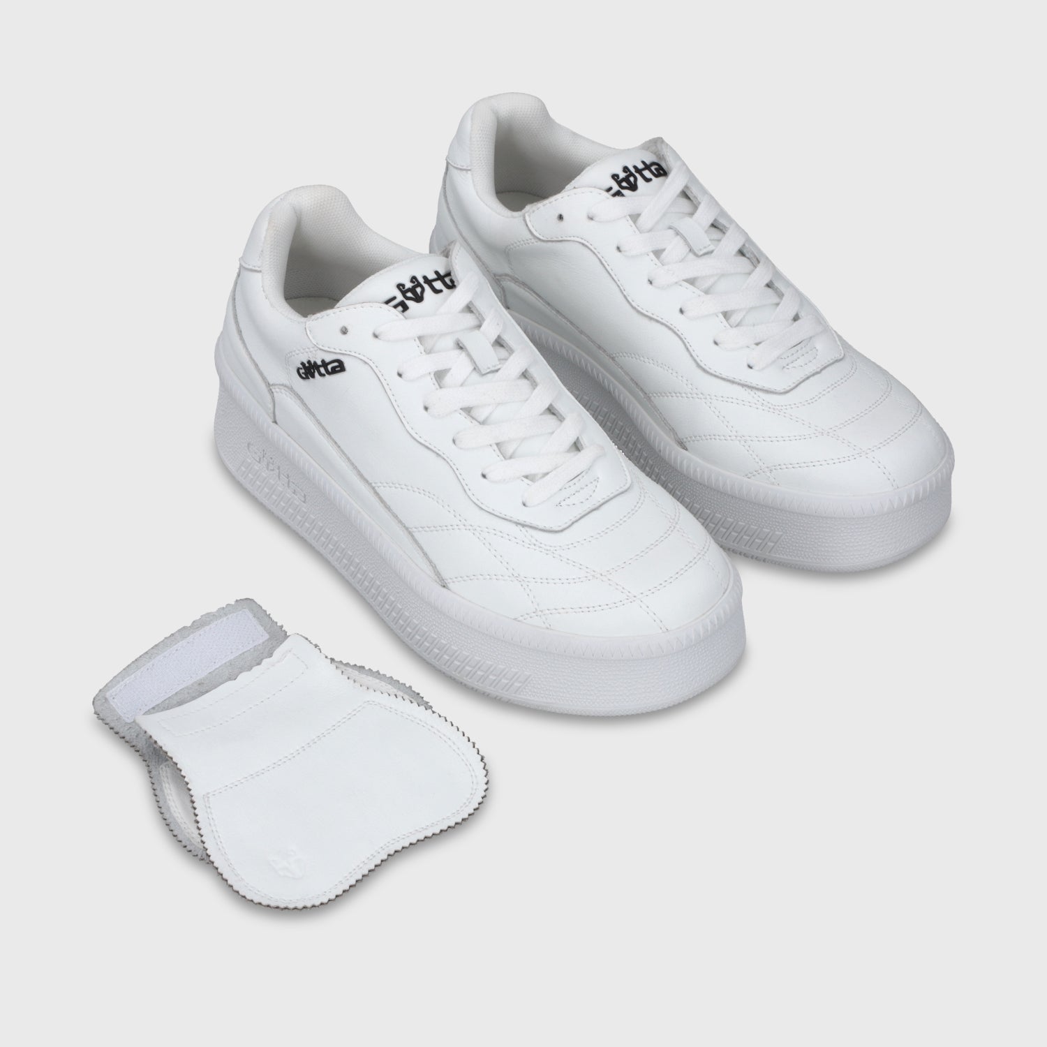 Zapatilla Plataforma Blanca Mujer 67311 - Gotta Chile