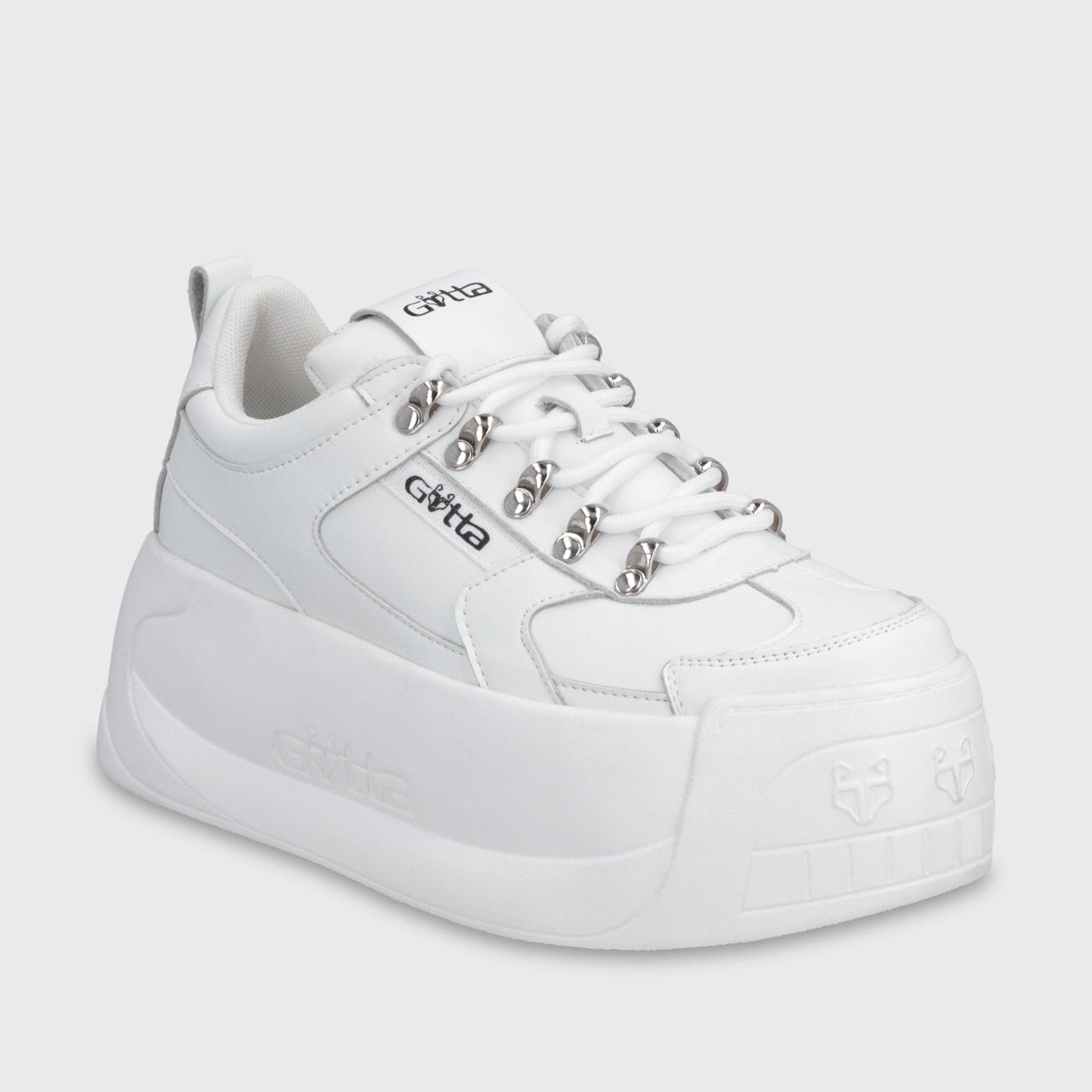 Zapatilla Plataforma Blanca Mujer C732B - Gotta Chile