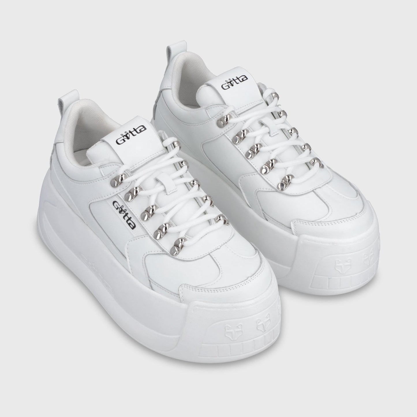 Zapatilla Plataforma Blanca Mujer C732B - Gotta Chile
