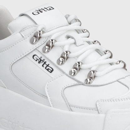 Zapatilla Plataforma Blanca Mujer C732B - Gotta Chile