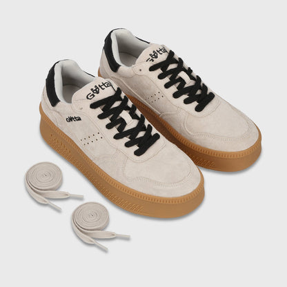 Zapatilla Plataforma Gris Mujer 67313 - Gotta Chile
