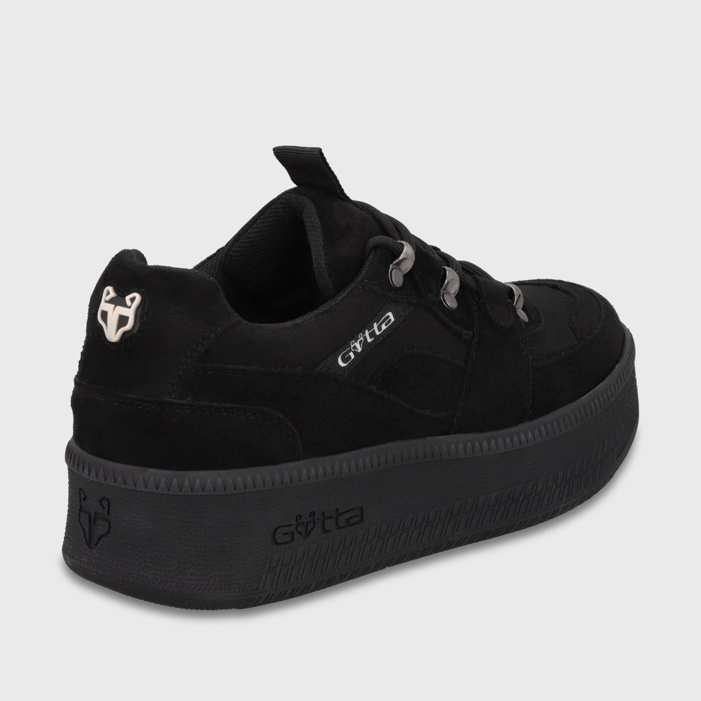 Zapatilla Plataforma Negra Mujer 67312 - Gotta Chile