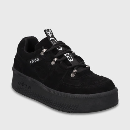 Zapatilla Plataforma Negra Mujer 67312 - Gotta Chile