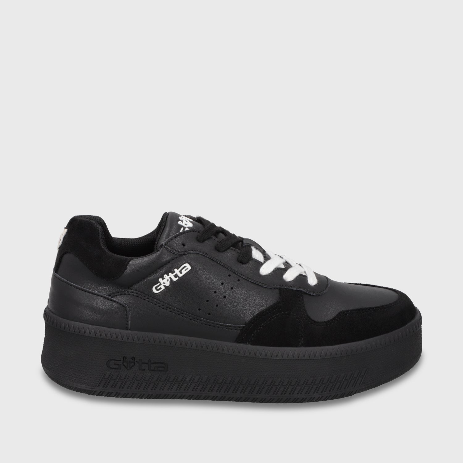 Zapatilla Plataforma Negra Mujer 67313 – Gotta Chile