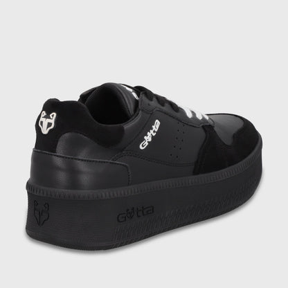 Zapatilla Plataforma Negra Mujer 67313 - Gotta Chile