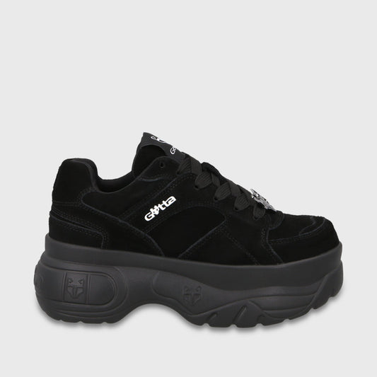 Zapatilla Plataforma Negra Mujer 9724A - Gotta Chile