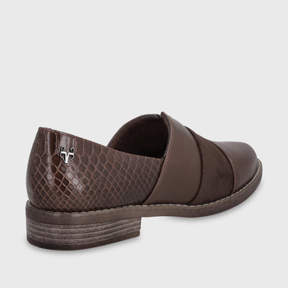Zapato Café Mujer 17562 - Gotta Chile