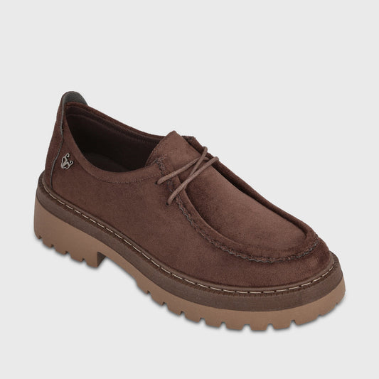 Zapato Plataforma Café Mujer 6809053 - Gotta Chile