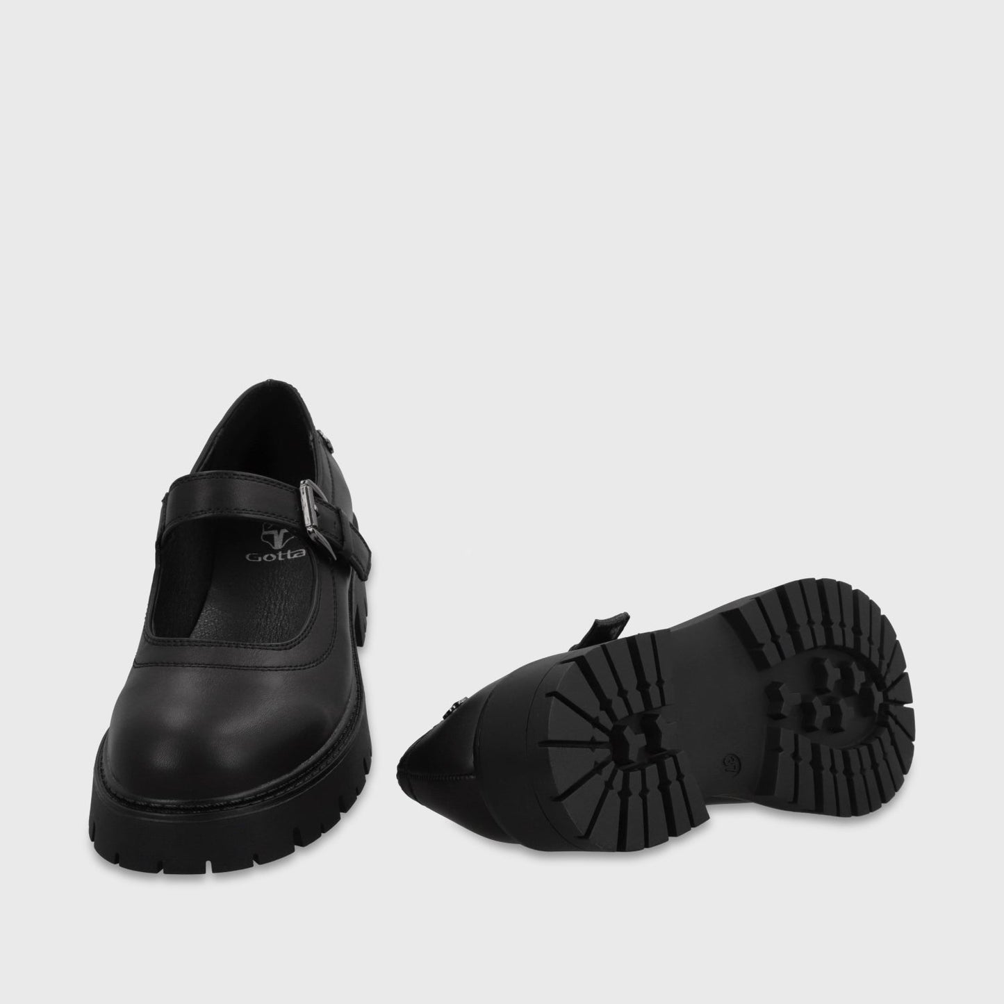 Zapato Plataforma Negro Mujer 6805001 - Gotta Chile