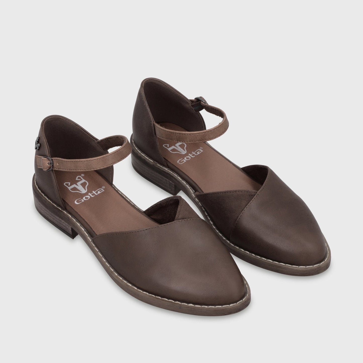 Zapato Taco Café Mujer 1757802 - Gotta Chile