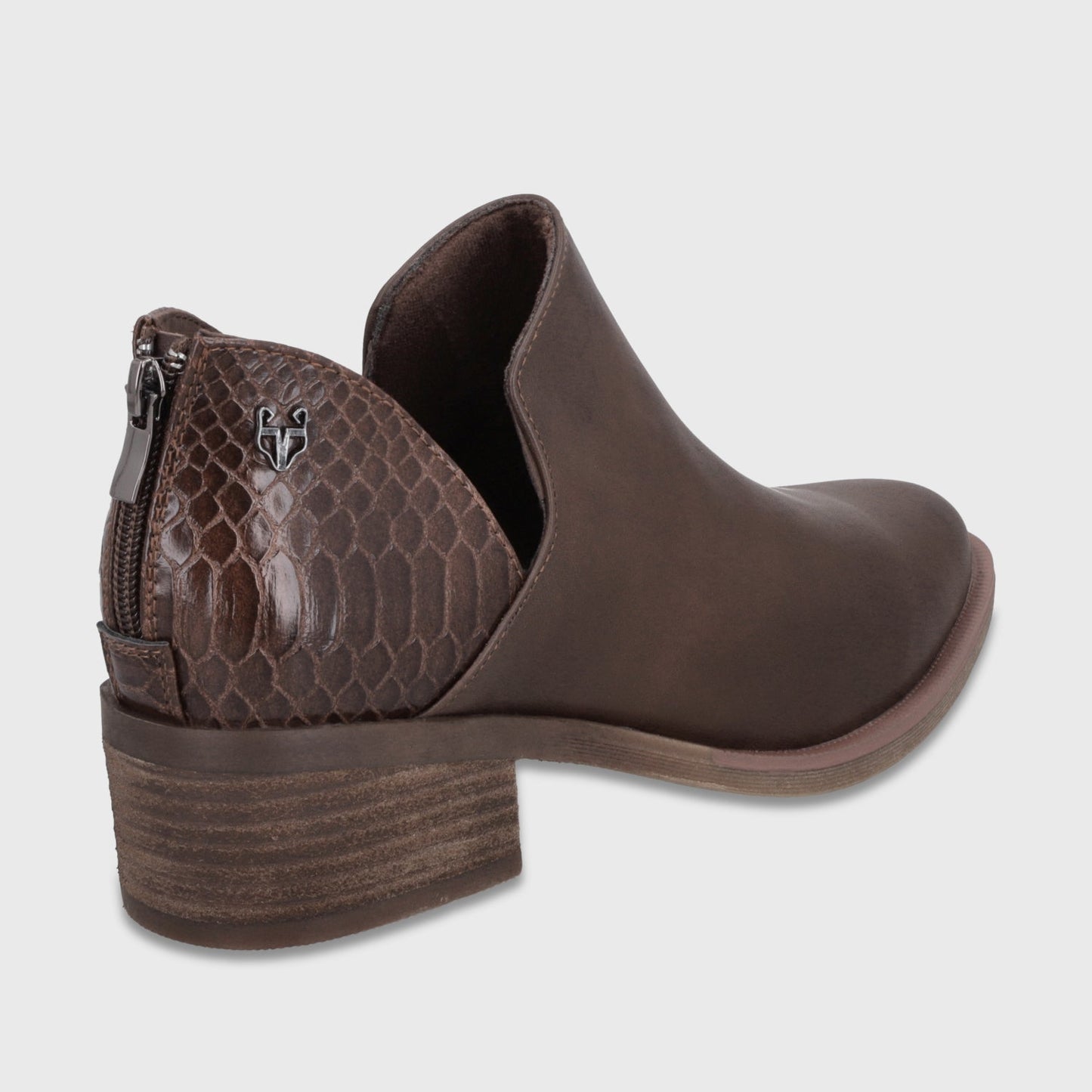 Zapato Taco Café Mujer 4310802 - Gotta Chile