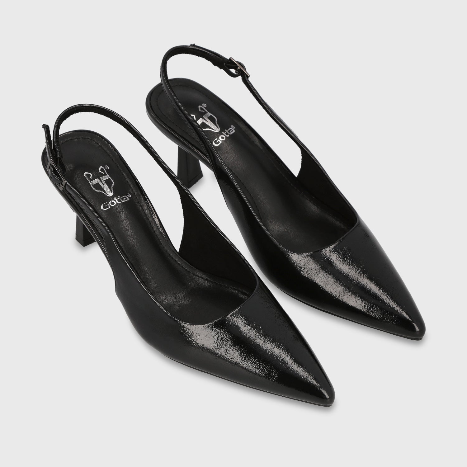 Zapato Taco Negro Mujer 6423001 - Gotta Chile