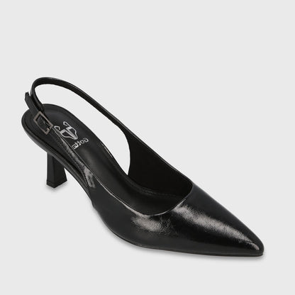 Zapato Taco Negro Mujer 6423001 - Gotta Chile