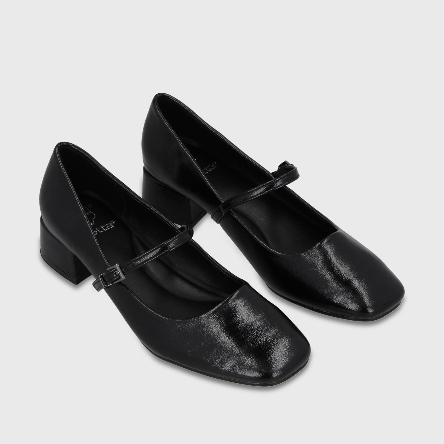 Zapato Taco Negro Mujer 65800 - Gotta Chile