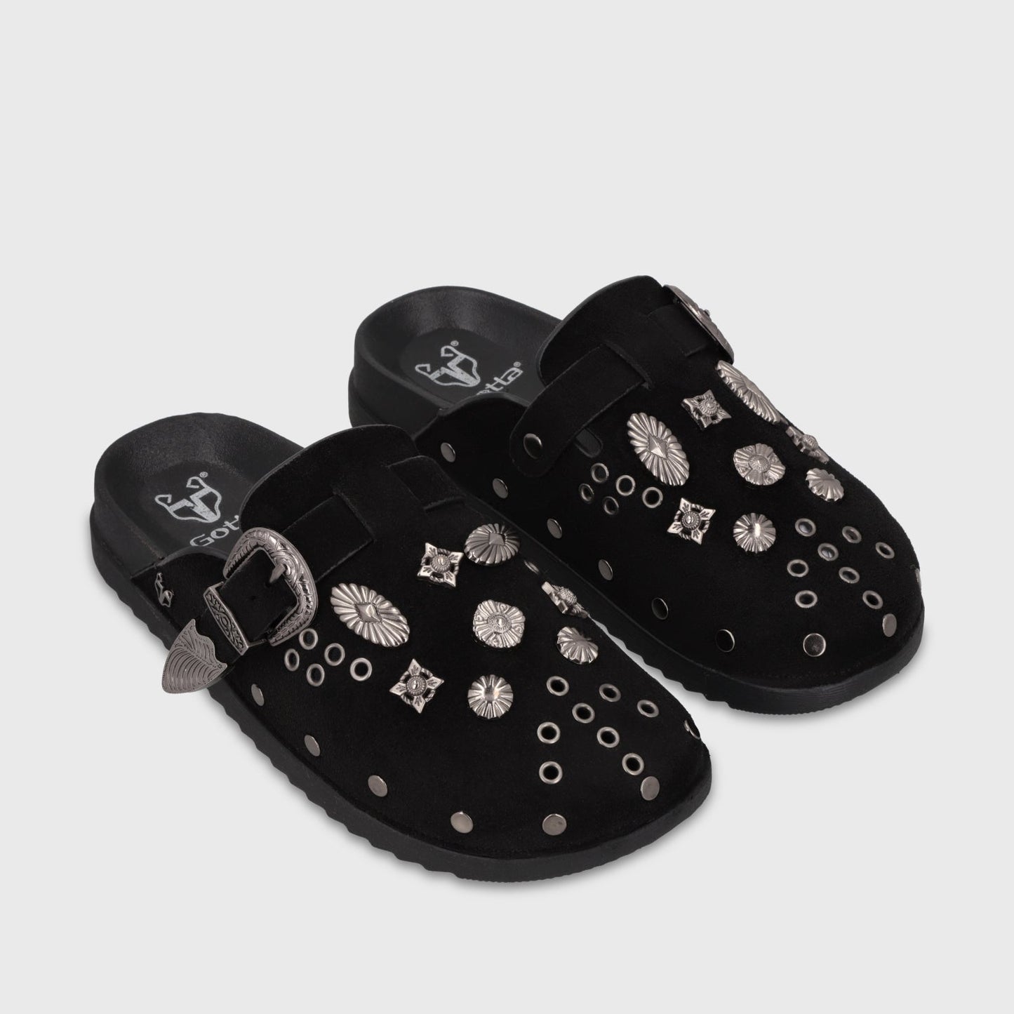 Zueco Negro Mujer 65970 - Gotta Chile