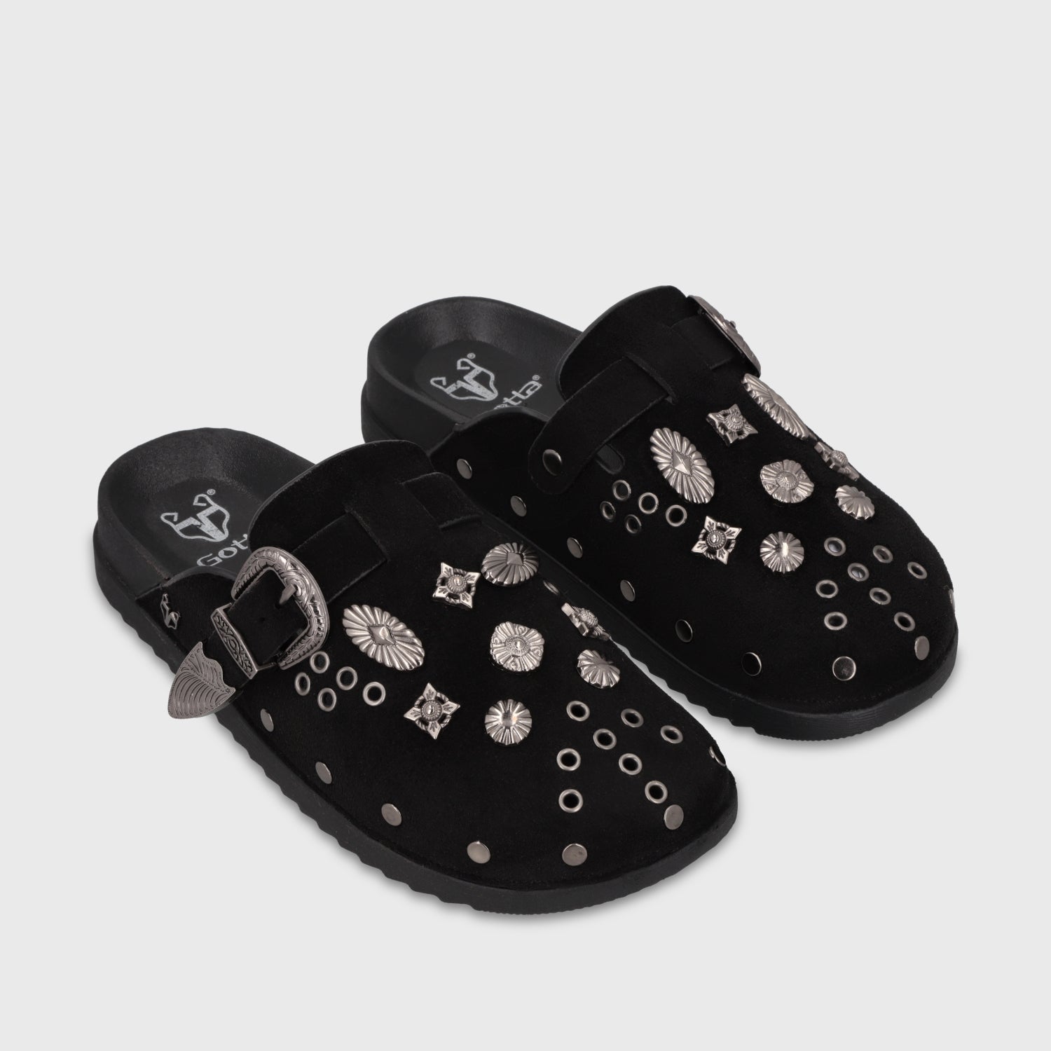 Zueco Negro Mujer 65970 - Gotta Chile