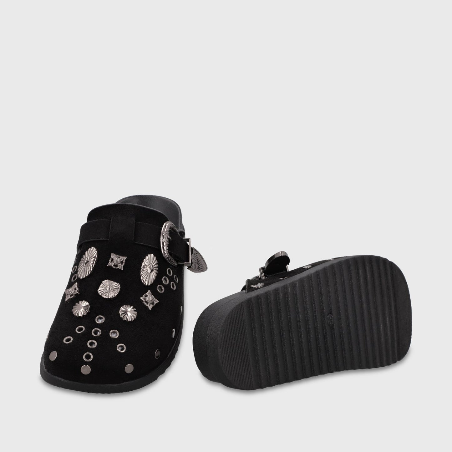 Zueco Negro Mujer 65970 - Gotta Chile