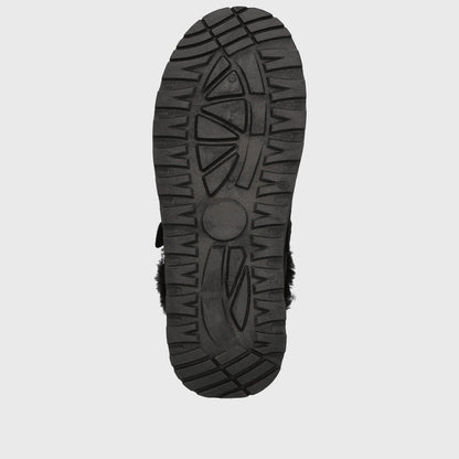 Zueco Plataforma Negro Mujer 6808001