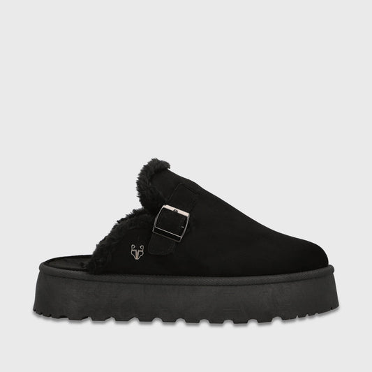 Zueco Plataforma Negro Mujer 6808001 - Gotta Chile